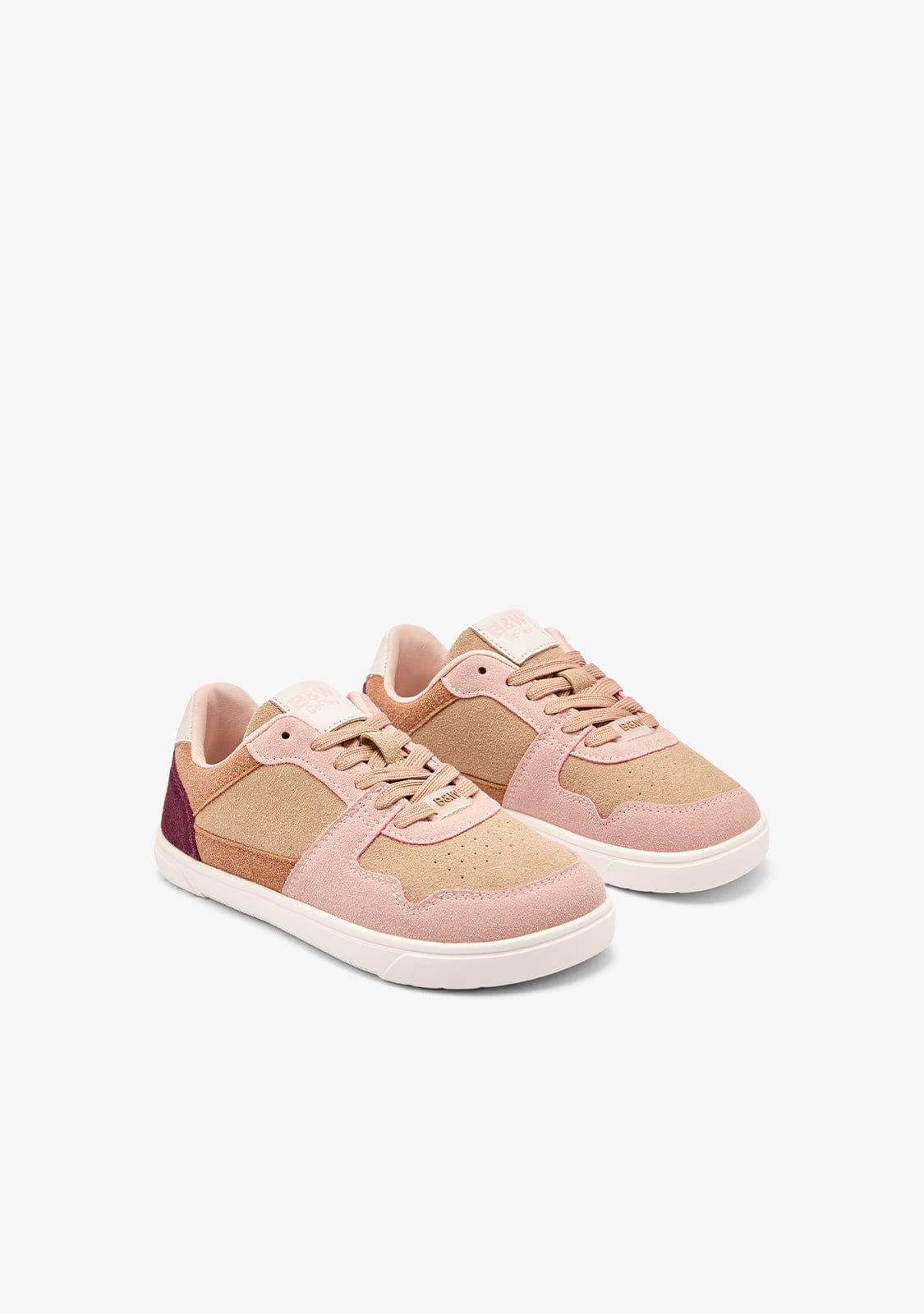 Multi Beige Goflex Barefoot Microsuede Sneakers - Image 3