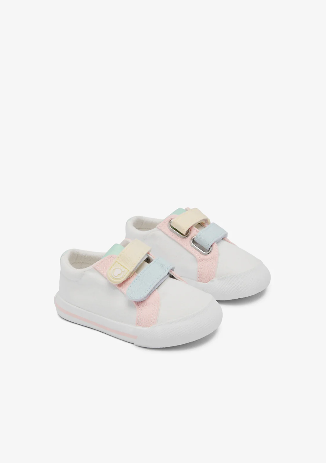 Multi Color Canvas Barefoot Sneakers - Image 2