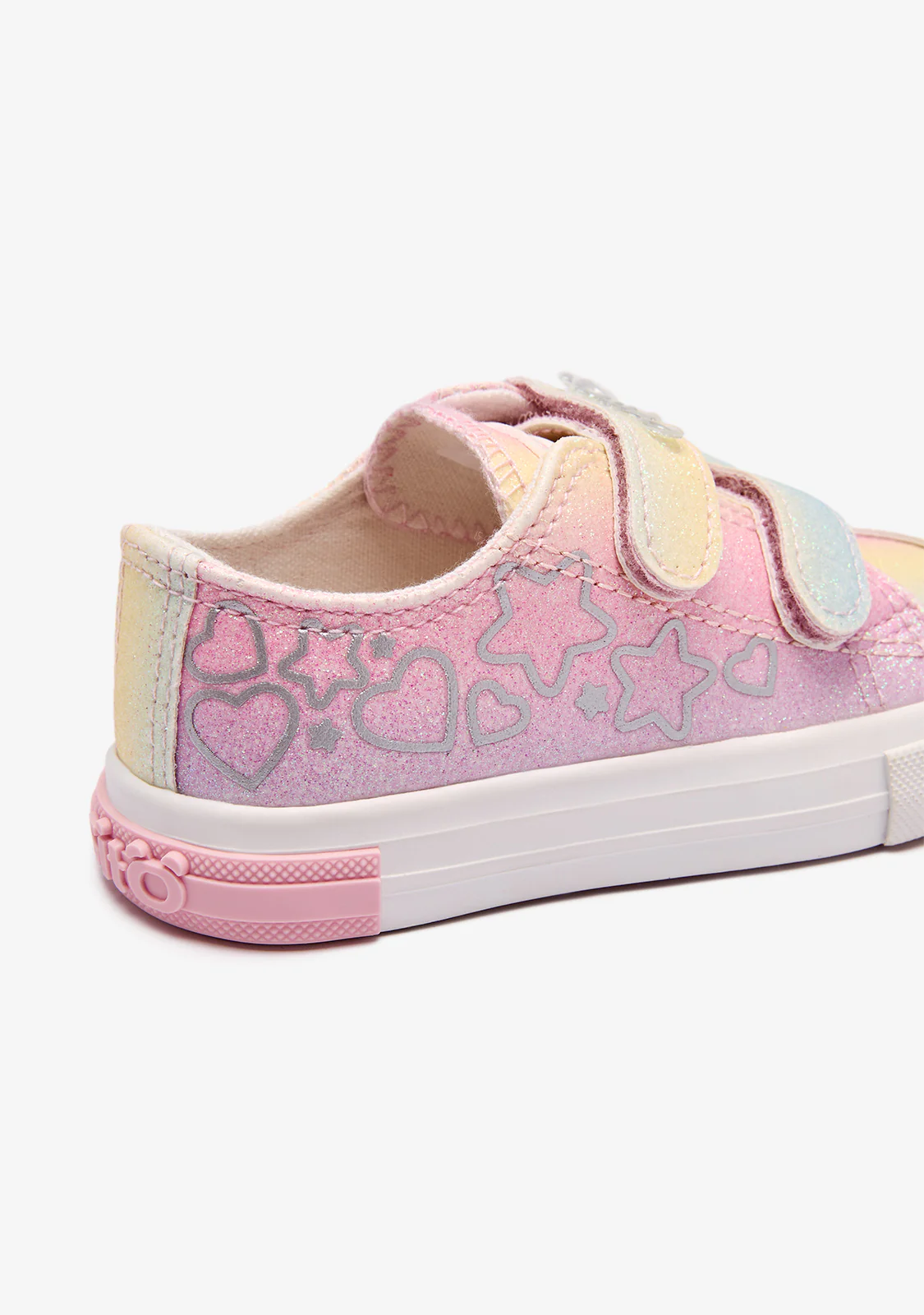 Multi Glow Star Baby Sneakers - Image 4