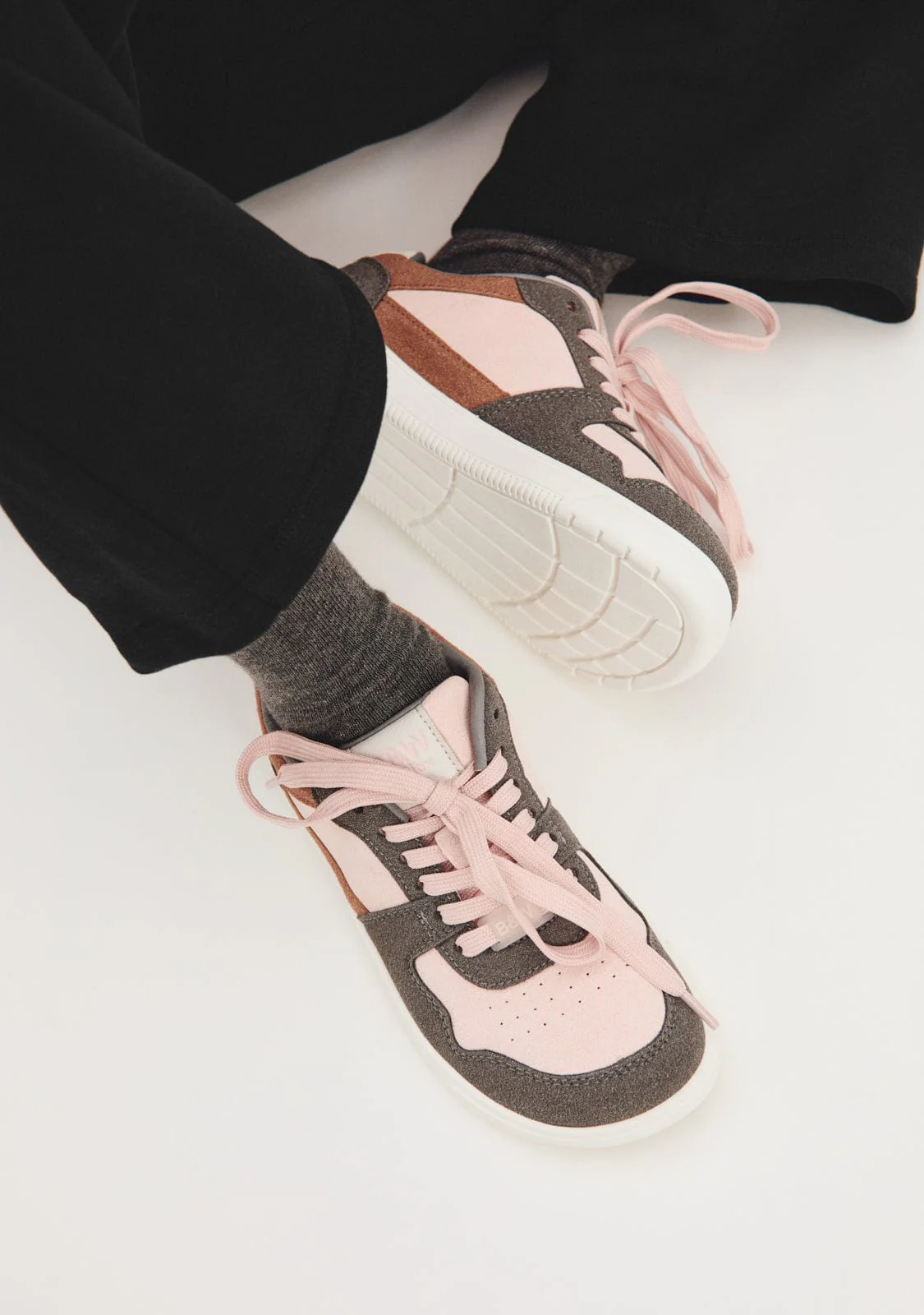 Multi Pink Goflex Barefoot Microsuede Sneakers - Image 6