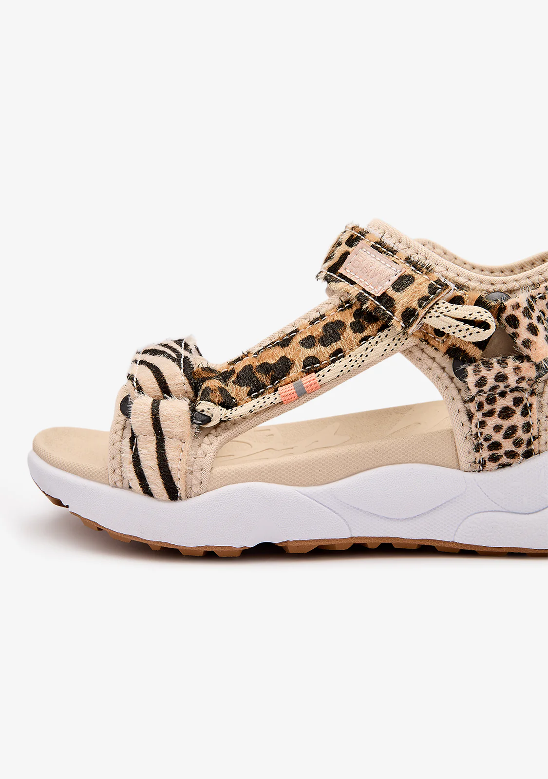Multi Print Strip Sandals - Image 5