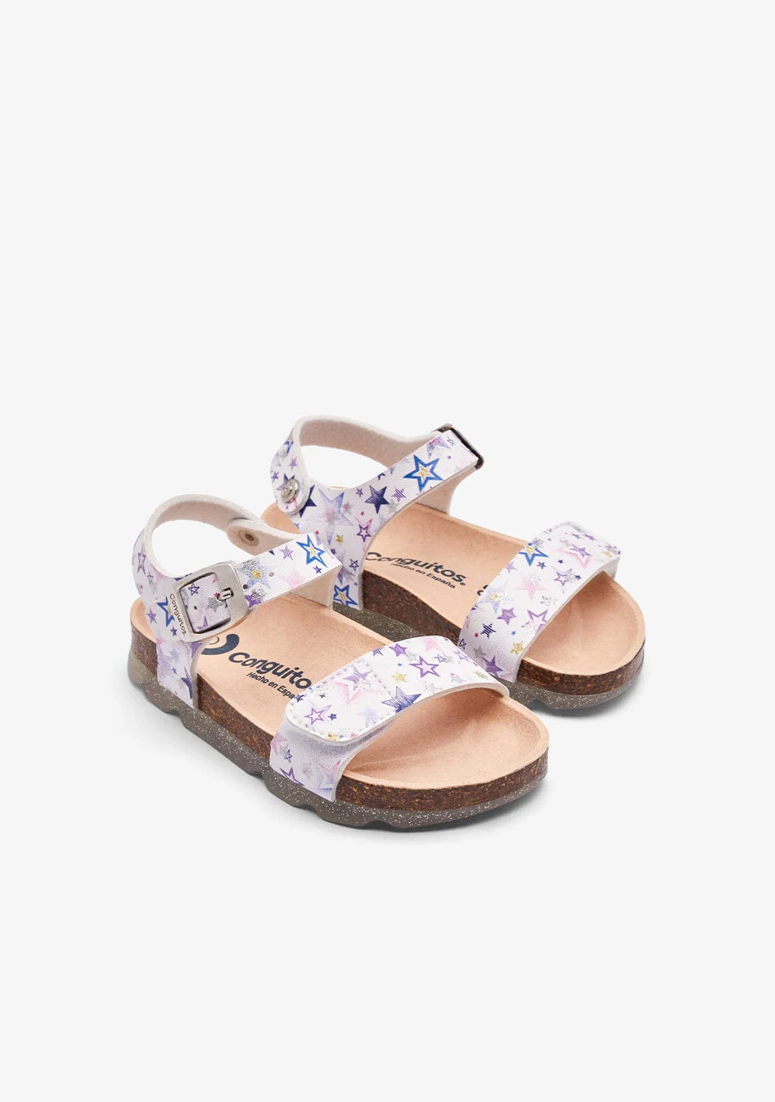Multi Stars Buckle Bio Sandals - Image 2