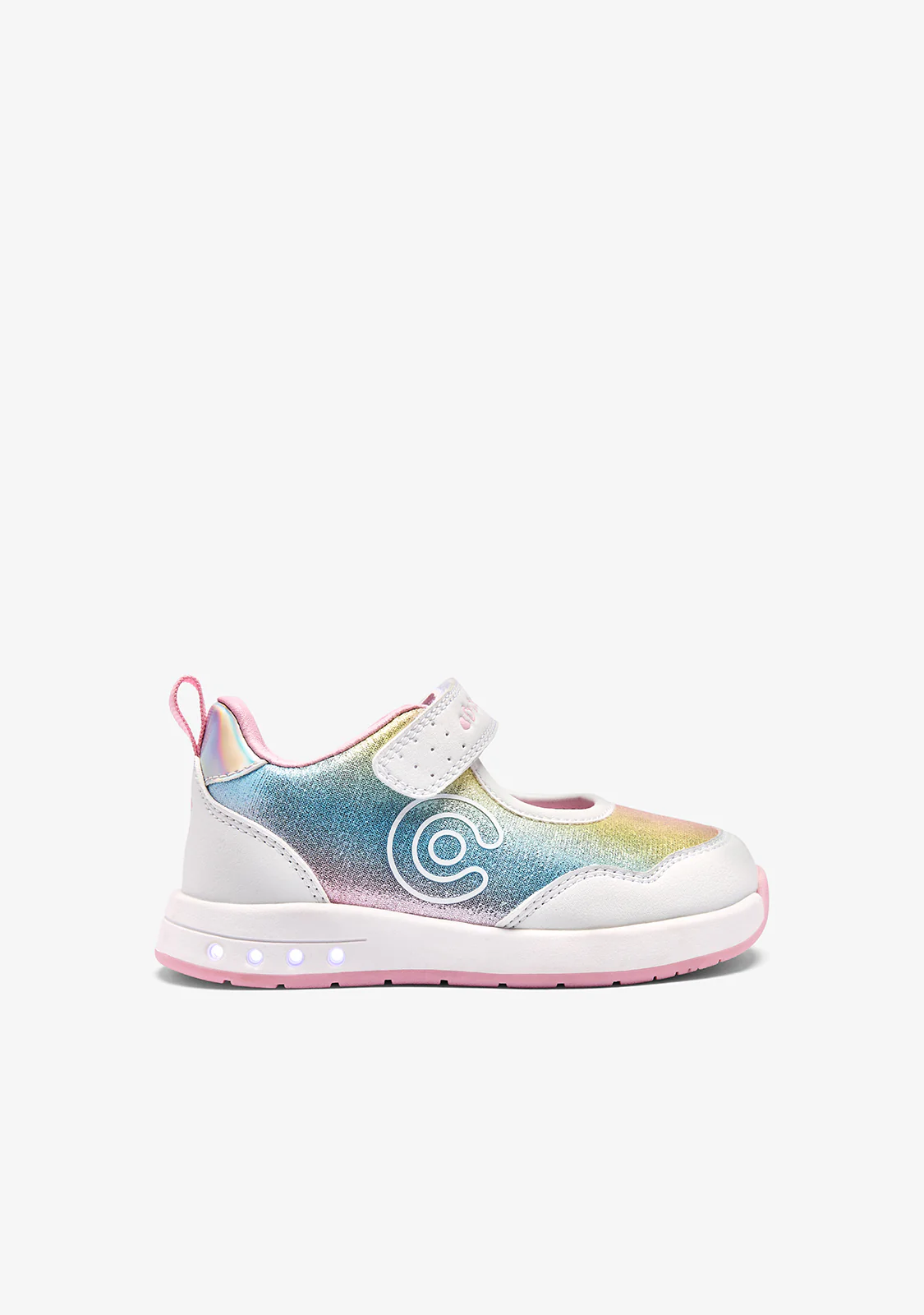 Multi Unicorn Barefoot Goflex Light Mary Janes