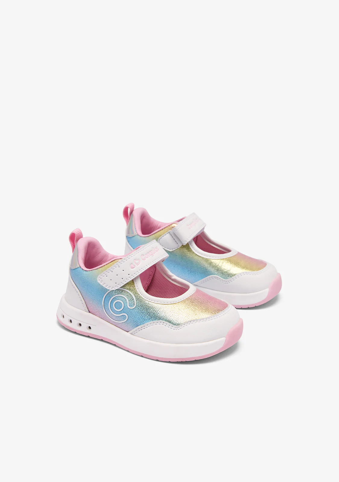 Multi Unicorn Barefoot Goflex Light Mary Janes - Image 2