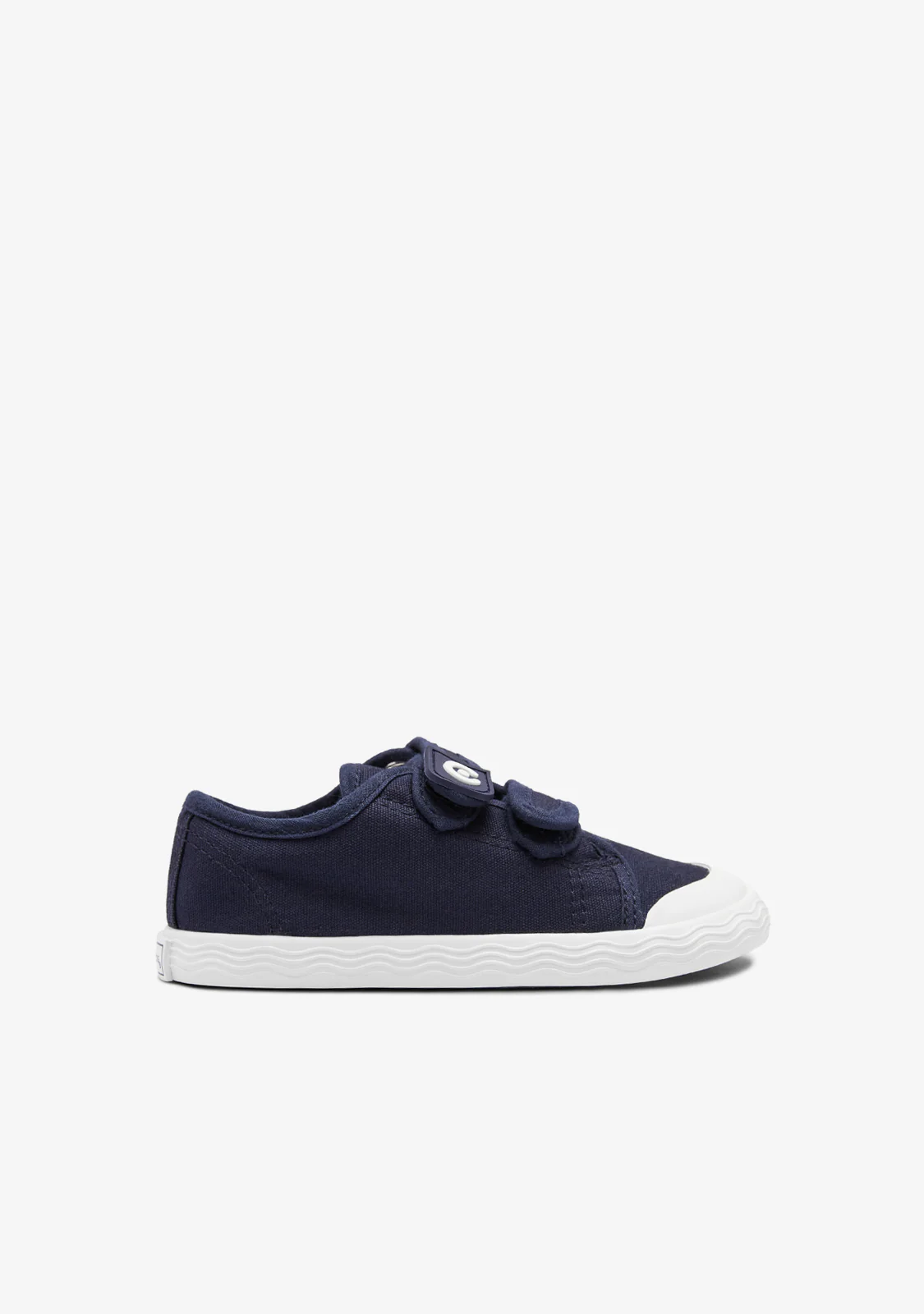Navy Canvas Barefoot Goflex Sneakers