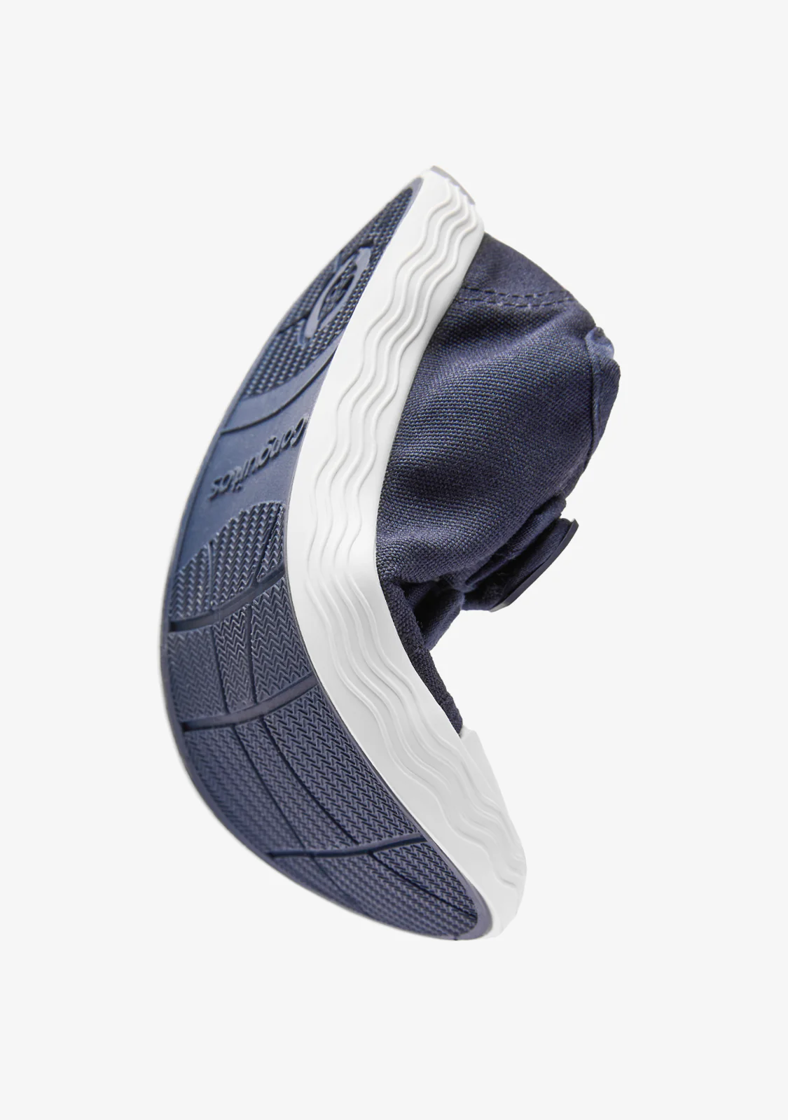 Navy Canvas Barefoot Goflex Sneakers - Image 3