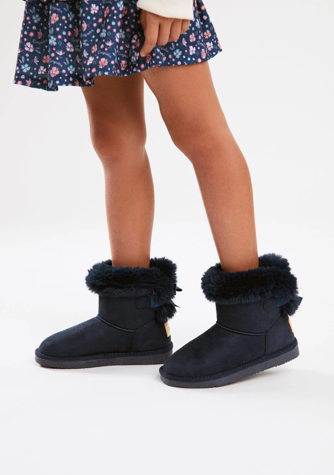 Navy Bow Water Repellent Australian Boots - Image 5