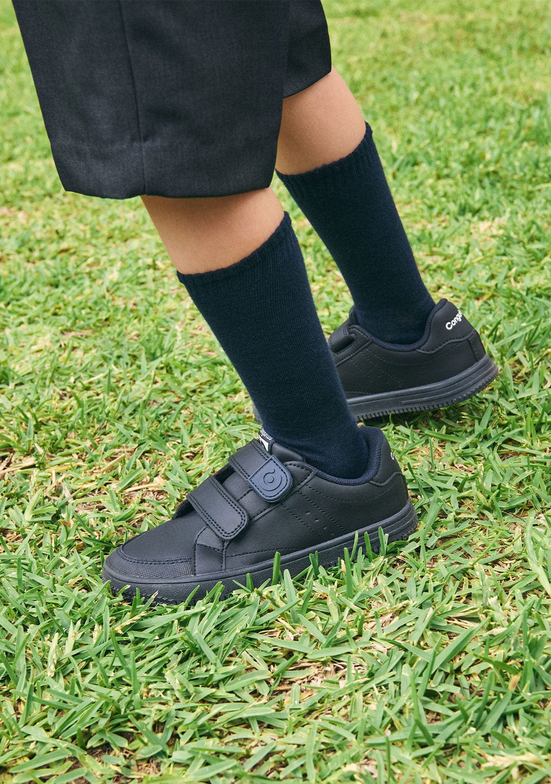 Navy Goflex Barefoot Sport School Shoes - Image 5