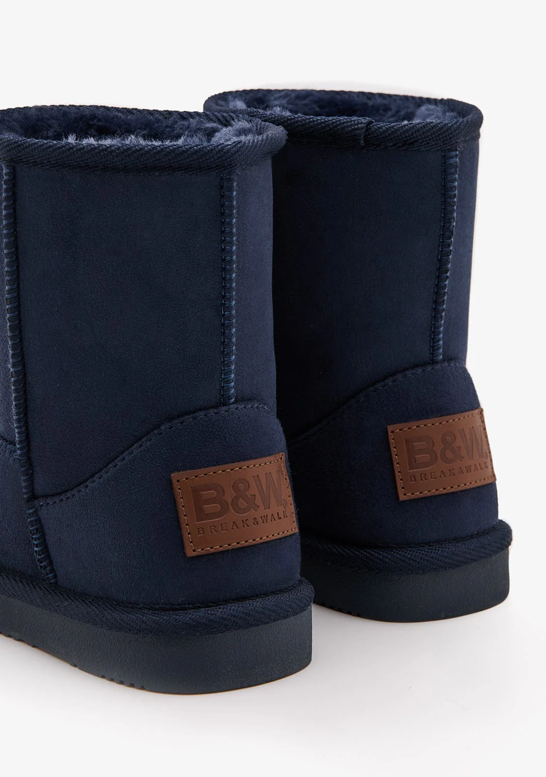 Navy Logo Australian Boots Water Repellent B&W - Image 3