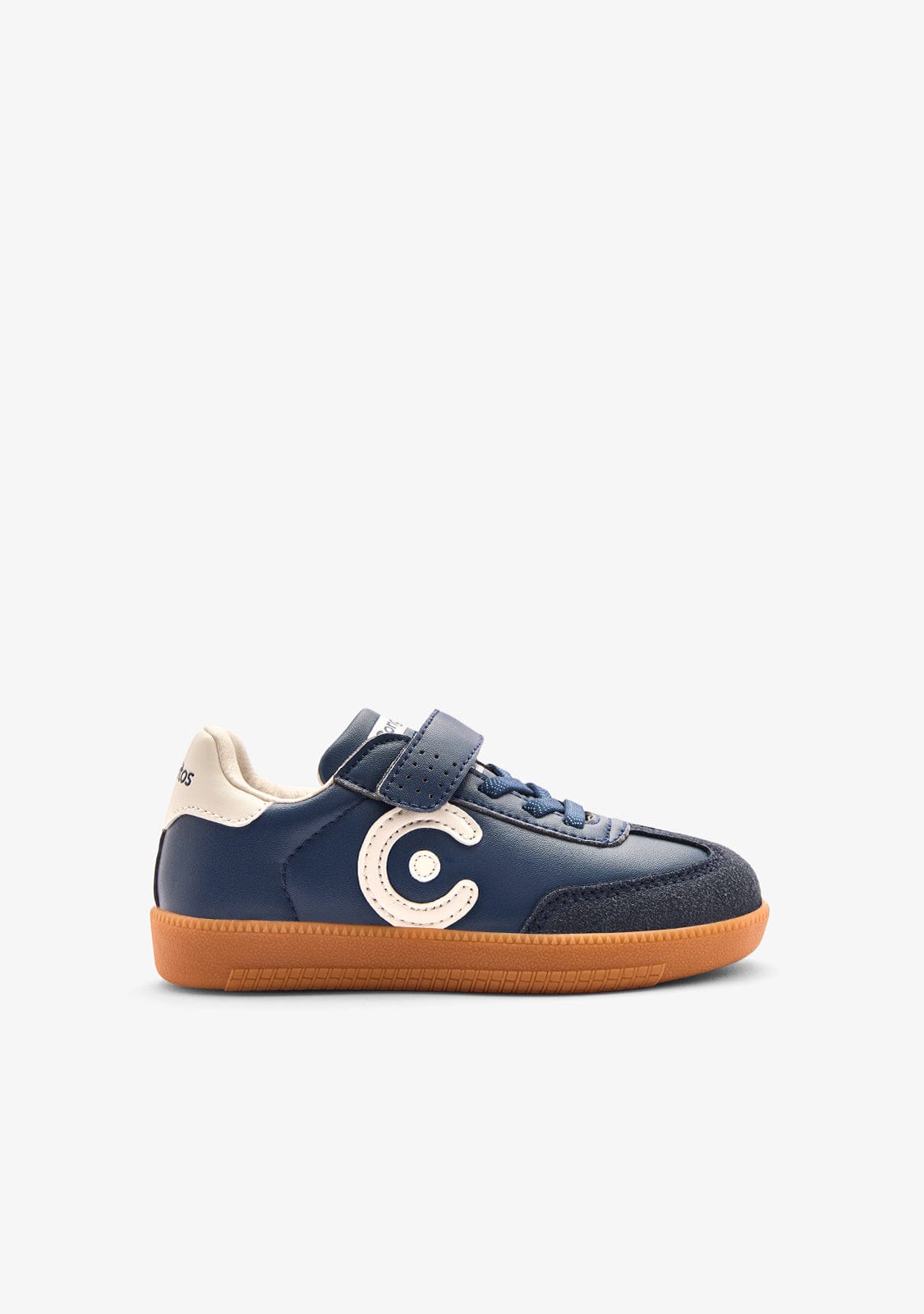 Navy Logo Casual Sneakers