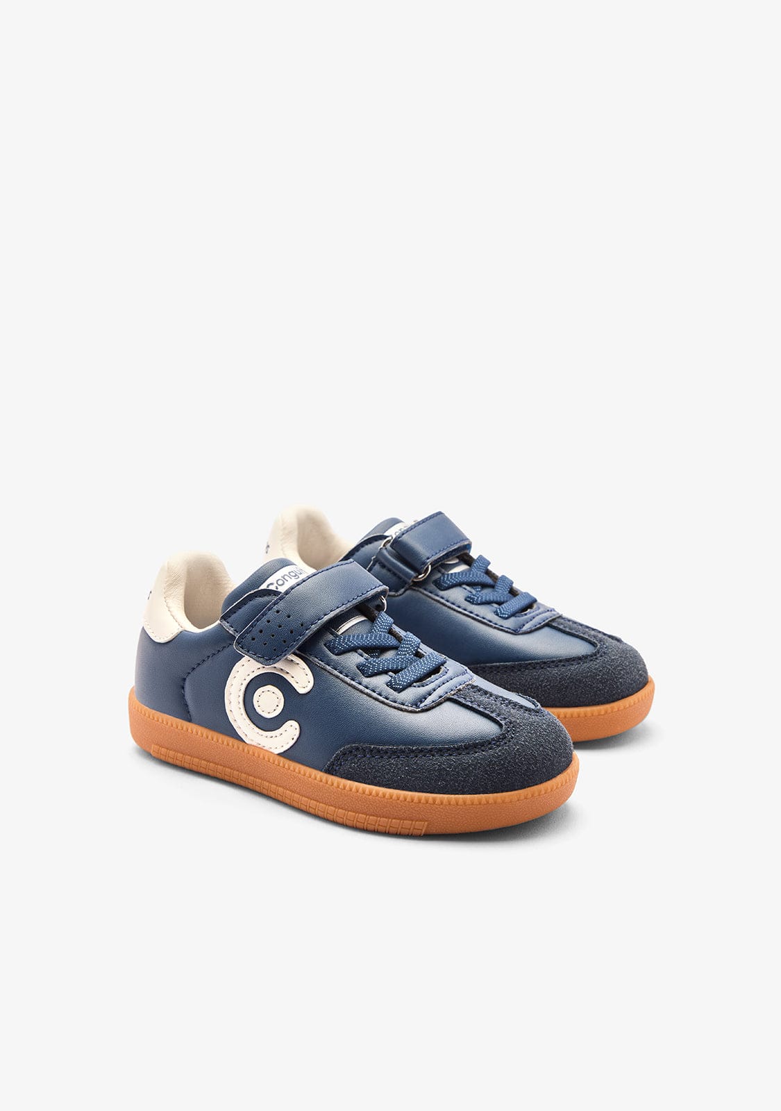 Navy Logo Casual Sneakers - Image 2