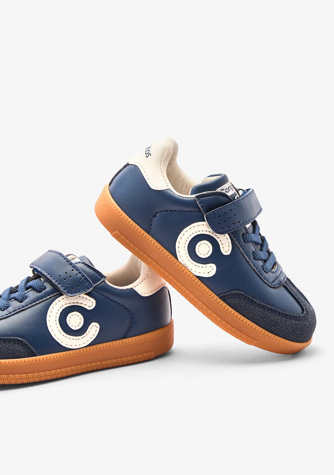 Navy Logo Casual Sneakers - Image 3