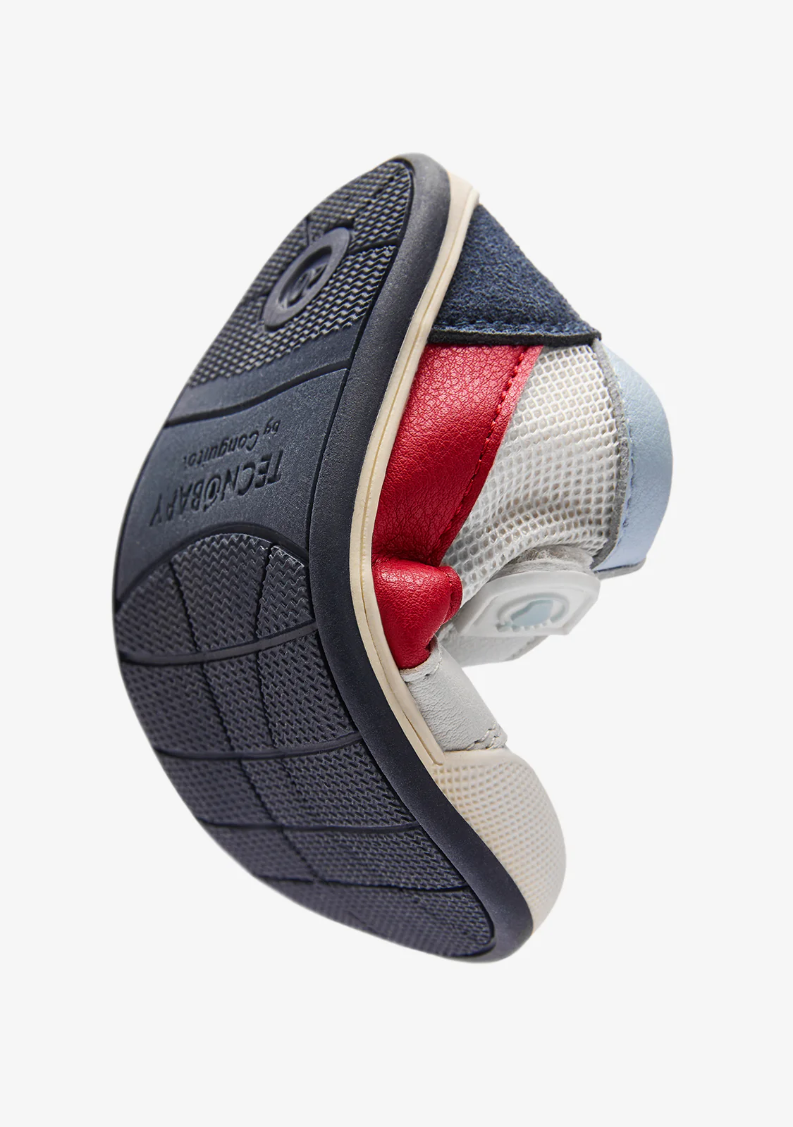 Navy Mesh Barefoot Casual Sneakers - Image 3