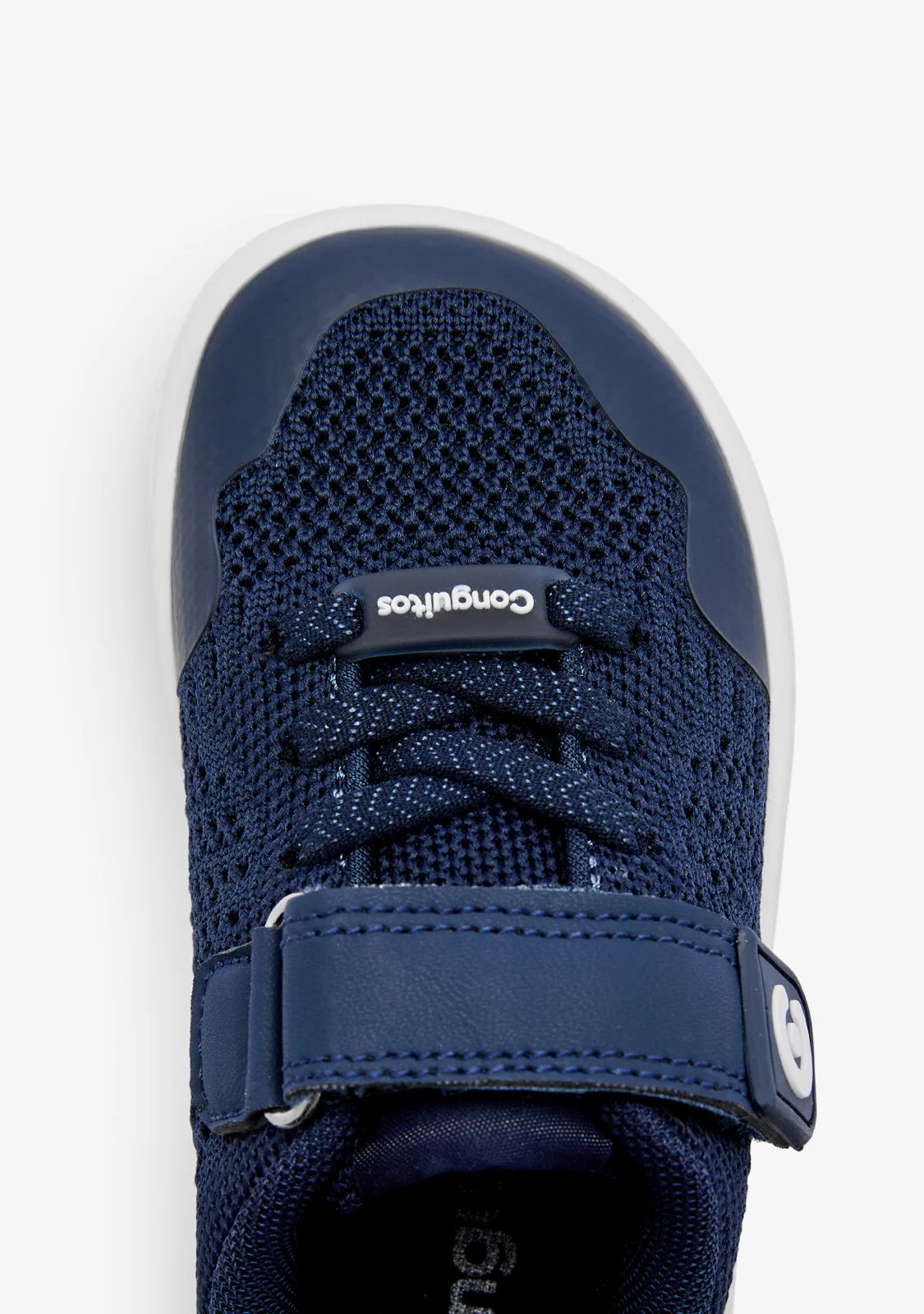 Navy Mesh Barefoot Goflex Sneakers - Image 4