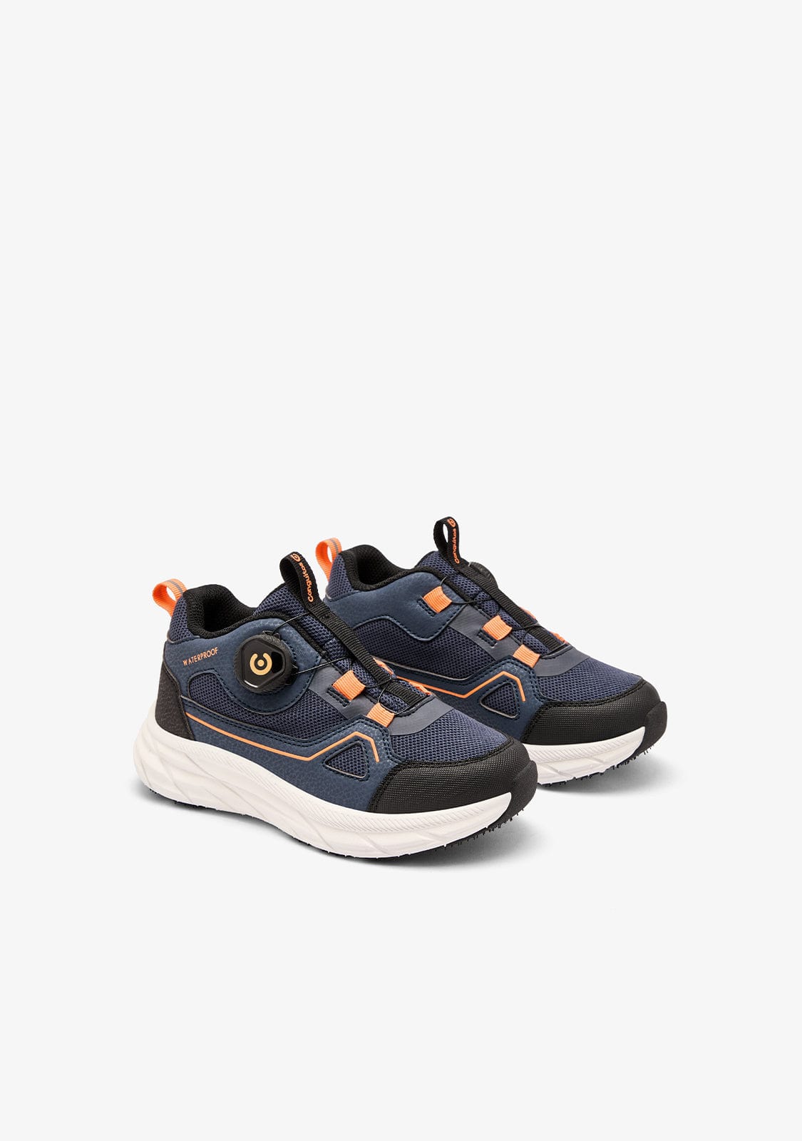Navy Waterproof High Sneakers - Image 3