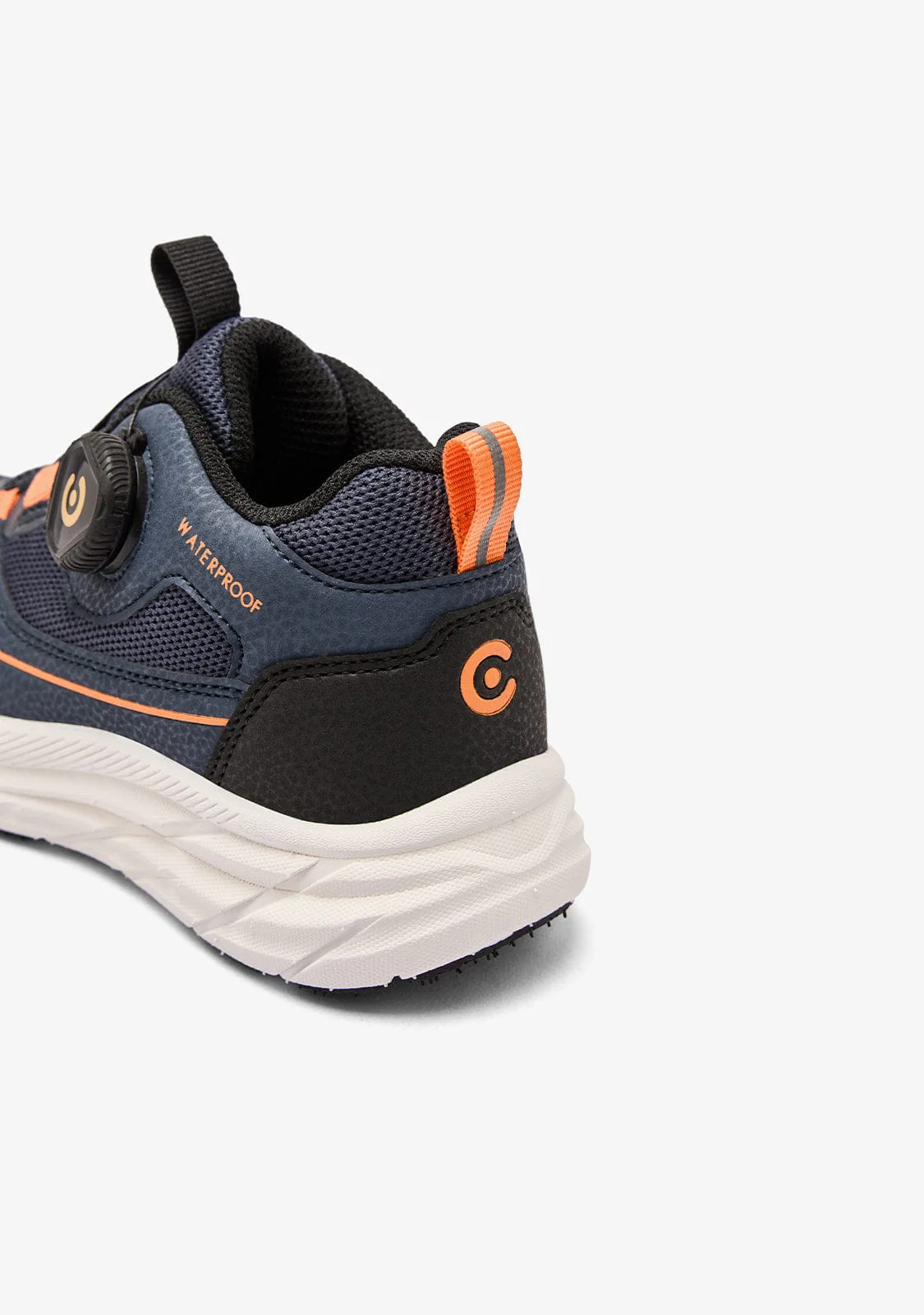 Navy Waterproof High Sneakers - Image 5