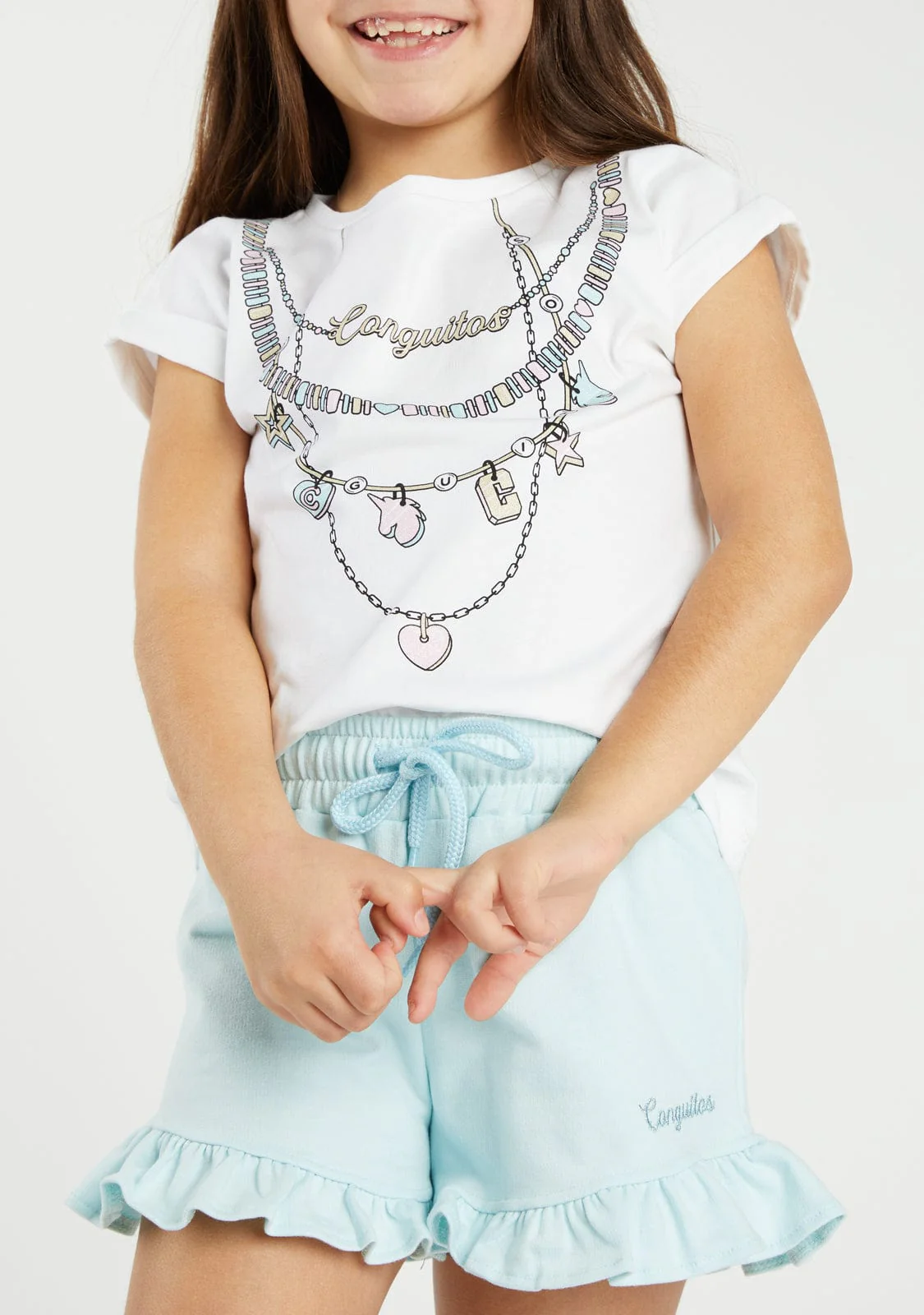 Necklaces White T-shirt - Image 3