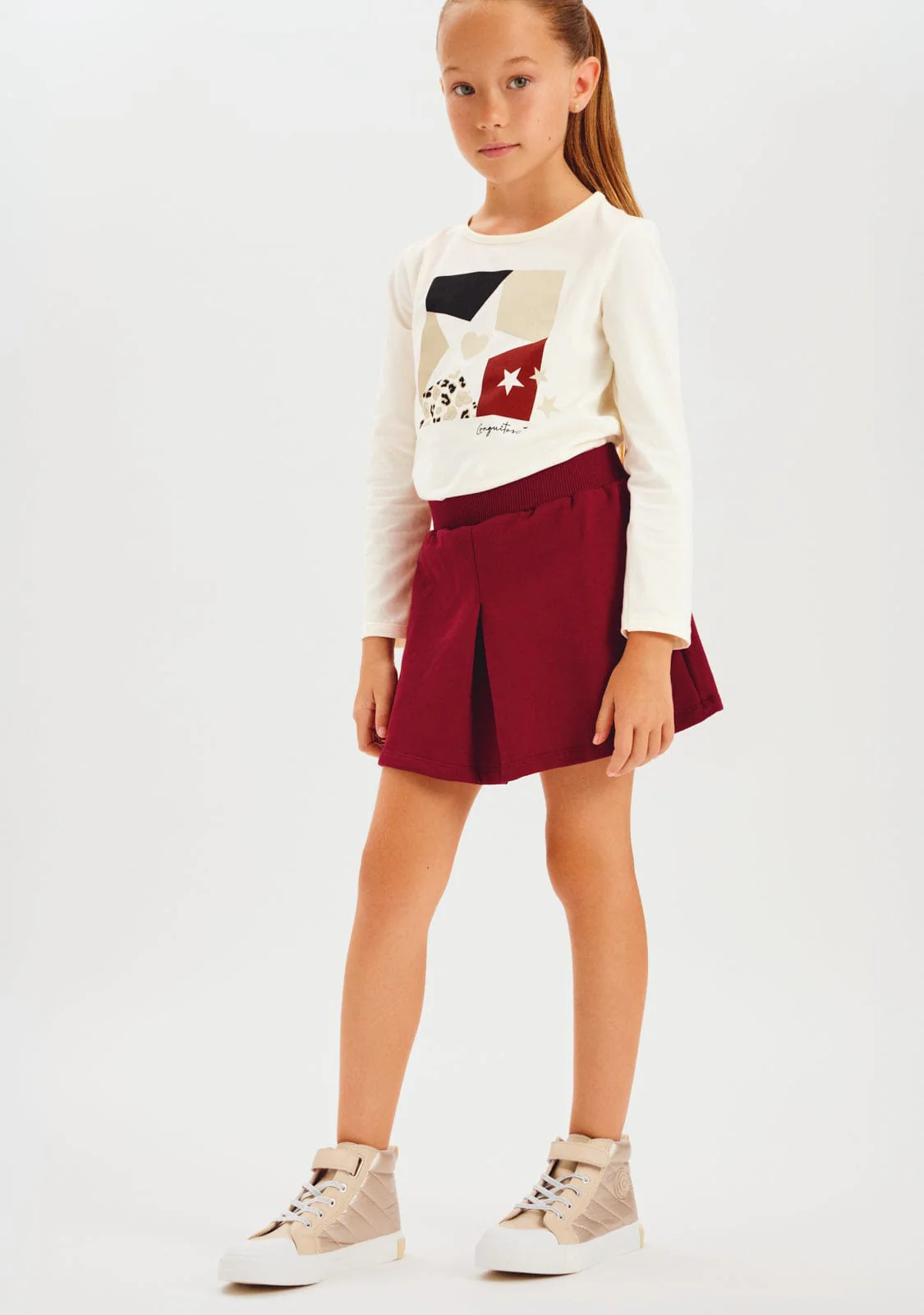 Off White Star Patchwork T-Shirt - Image 5