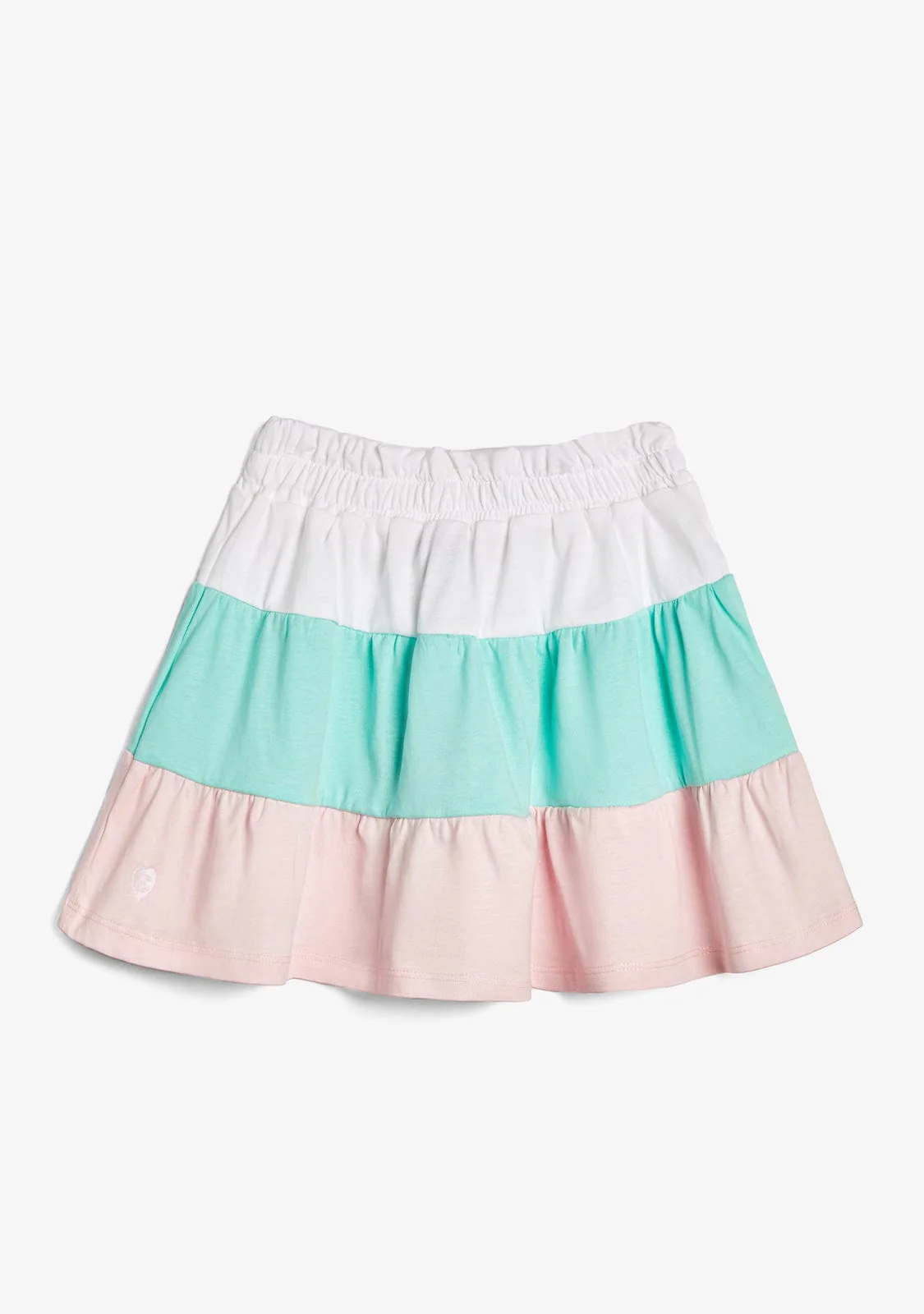Pink Block Skirt