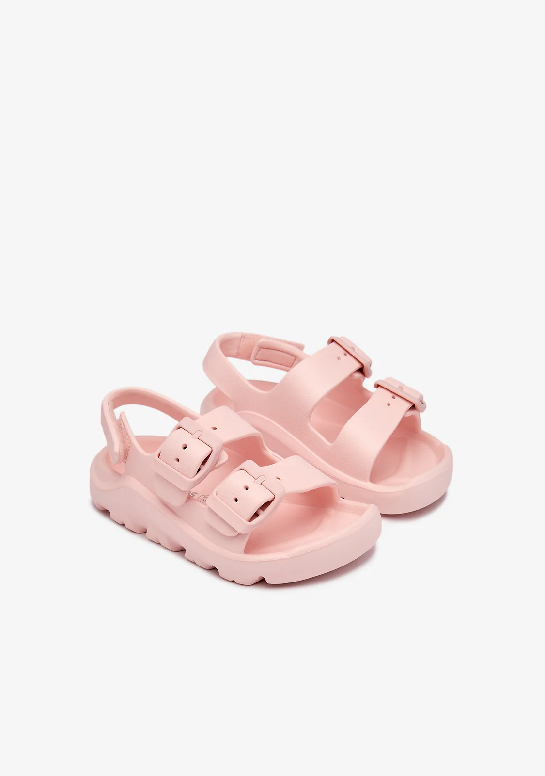 Pink Double Buckle Sandals - Image 2