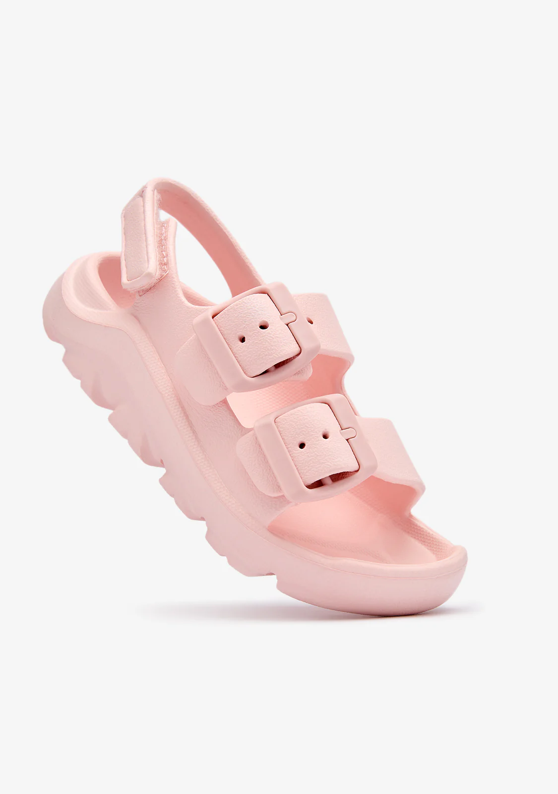 Pink Double Buckle Sandals - Image 3