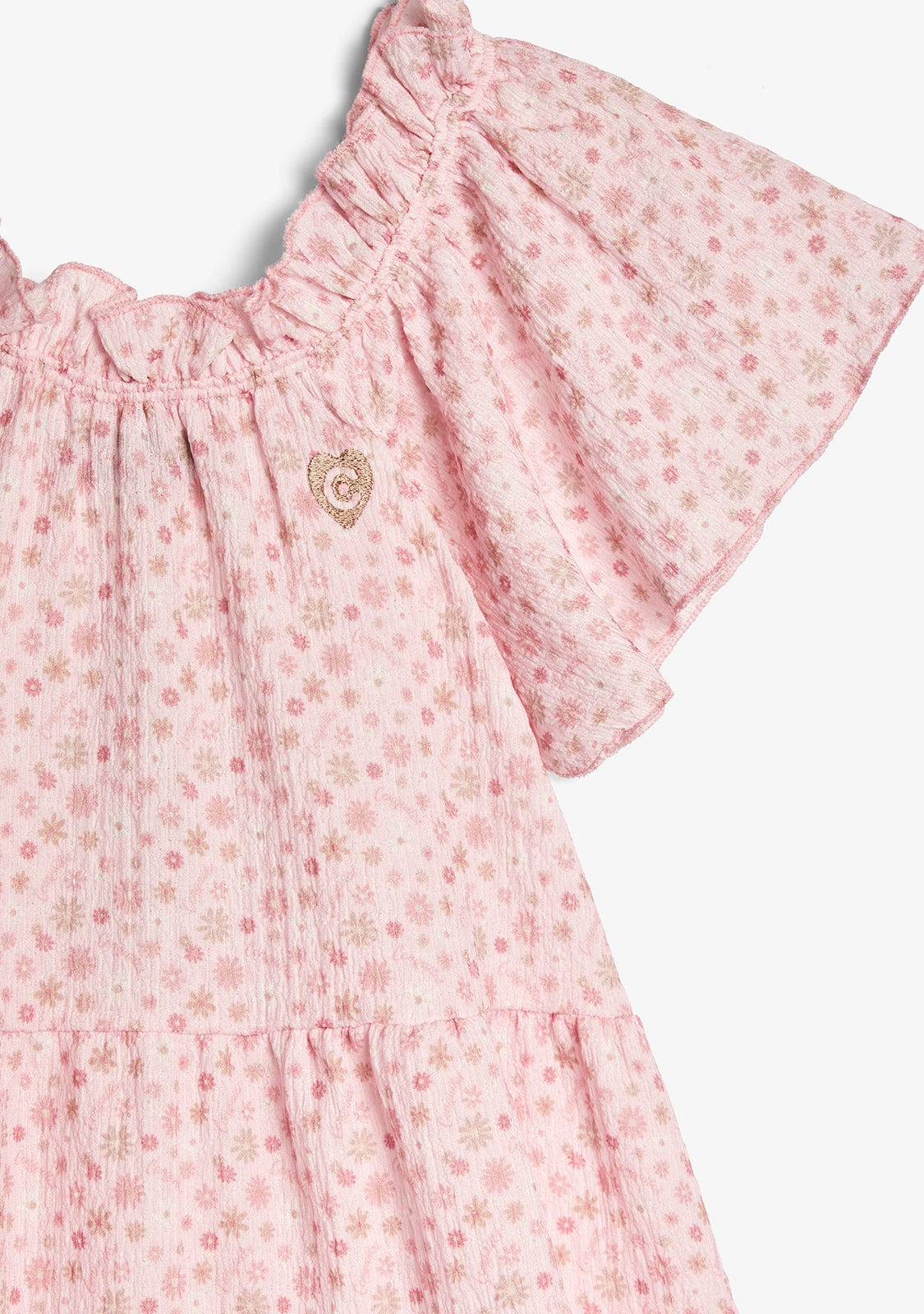 Pink Flowers Dress - Image 3