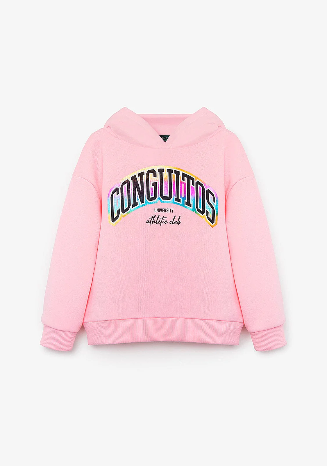 Pink Hoodie Logo Sweatshirt - Image 2