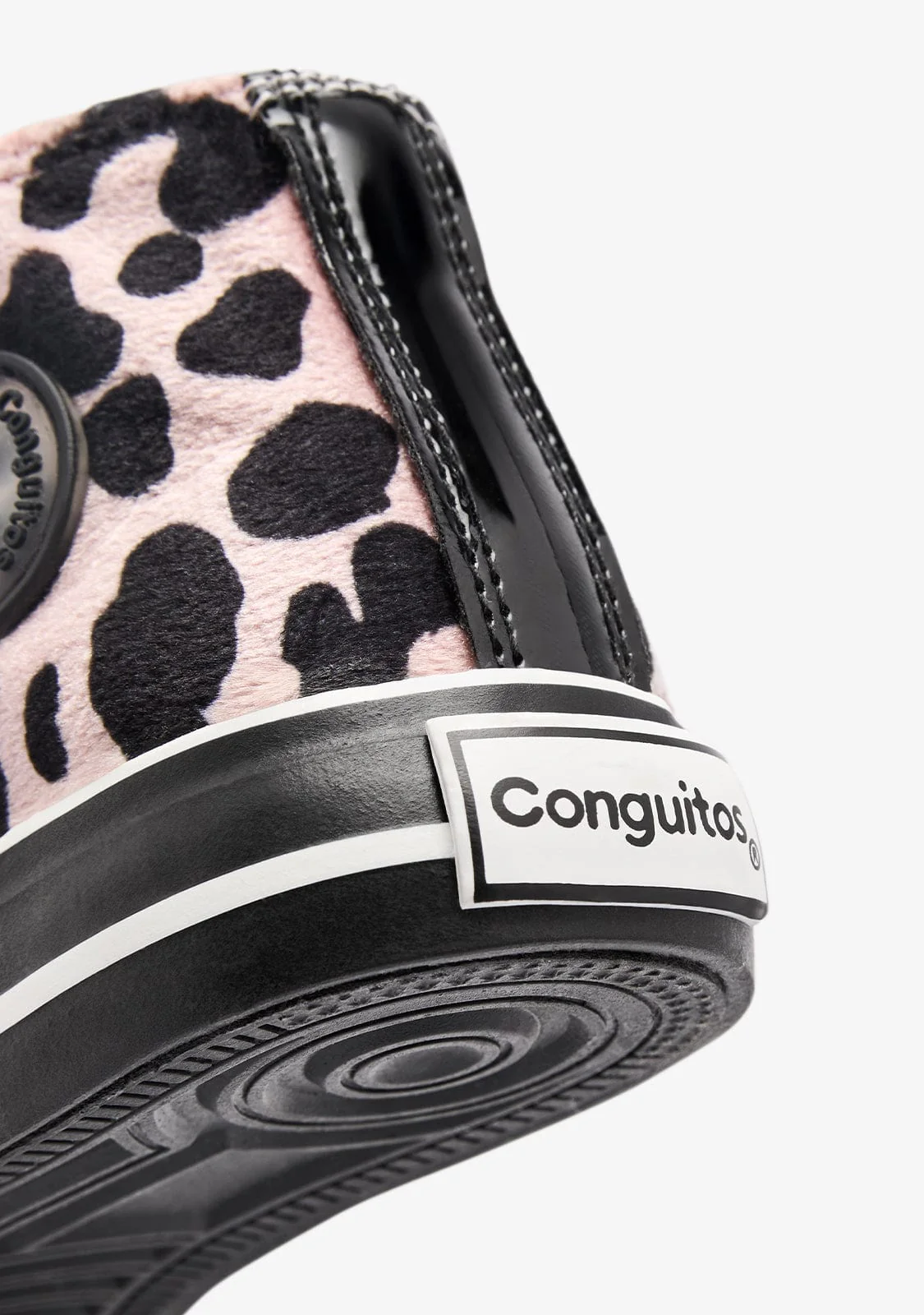 Pink Leopard High Sneakers - Image 3