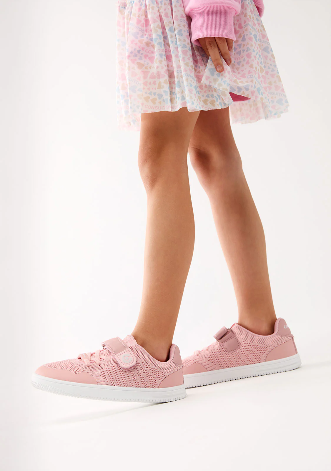 Pink Mesh Barefoot Goflex Sneakers - Image 5