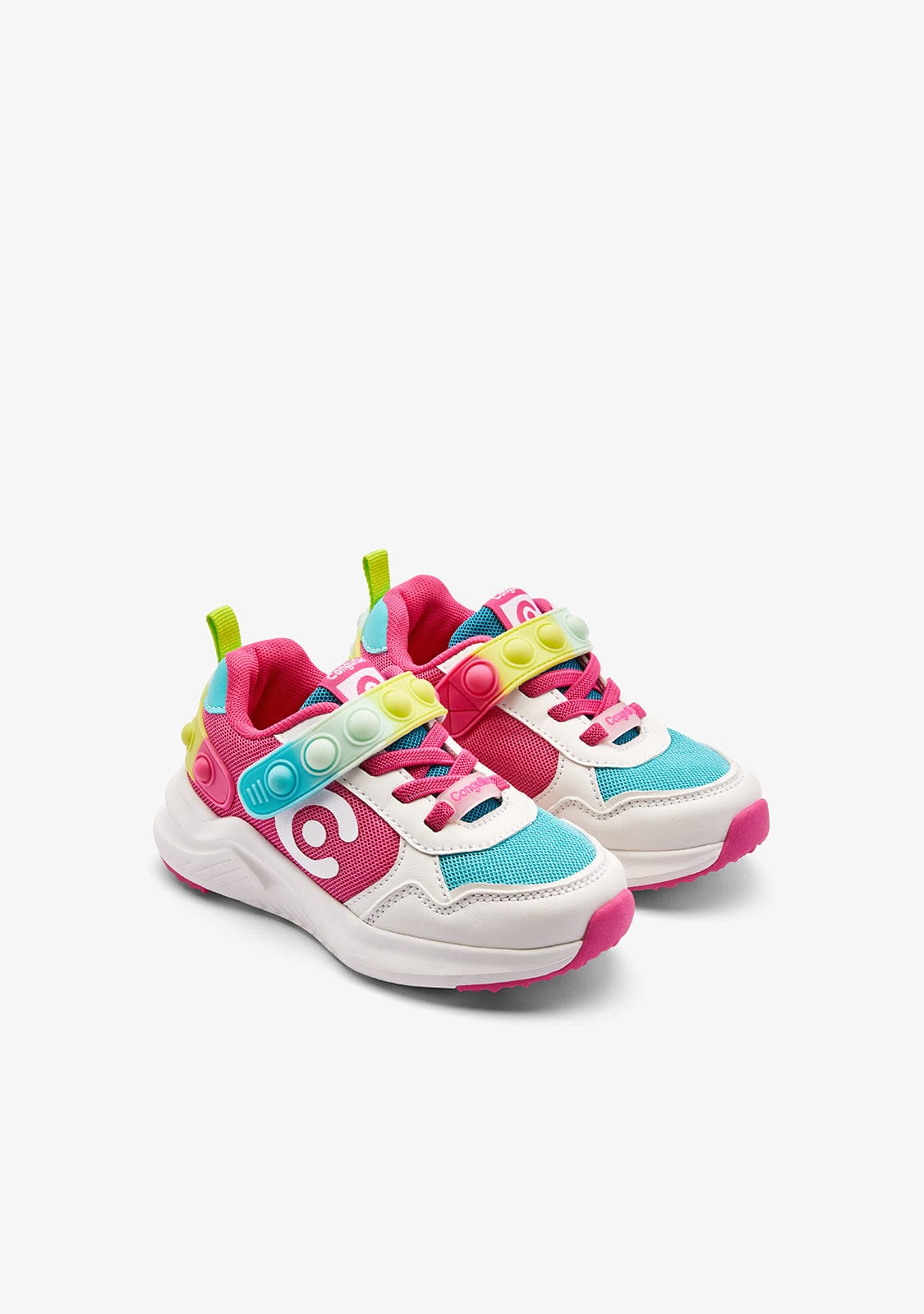 Pink Pop Logo Sneakers - Image 2