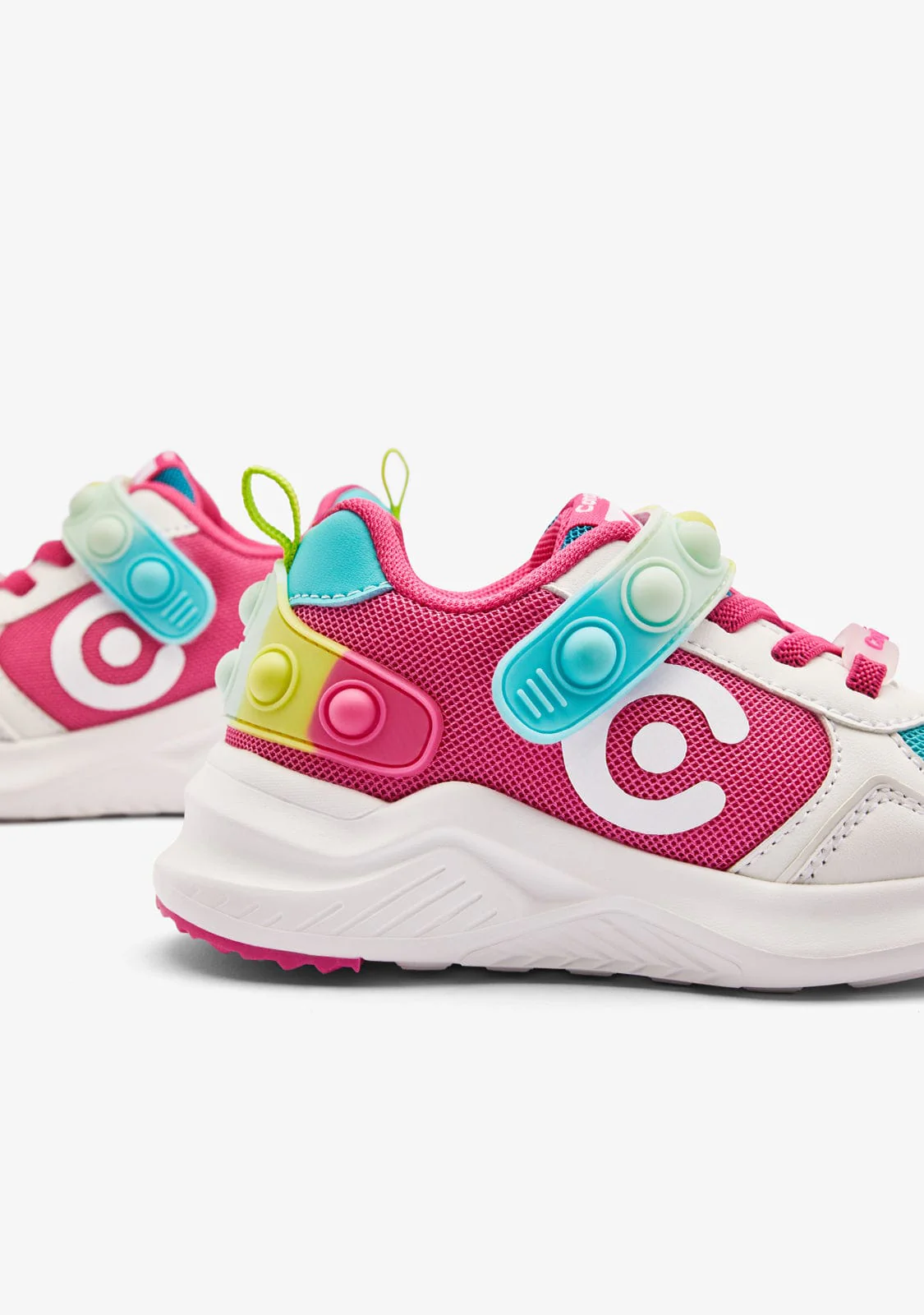 Pink Pop Logo Sneakers - Image 3