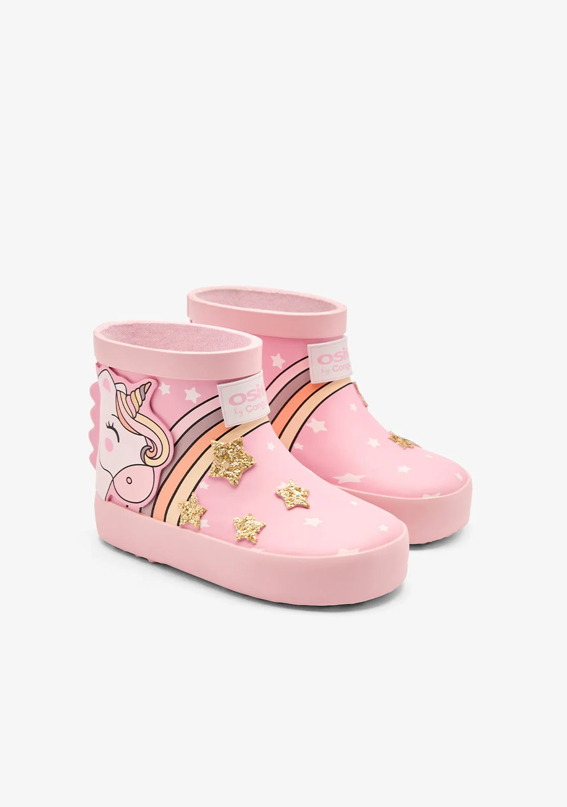 Pink Rain Unicorn Boots - Image 2