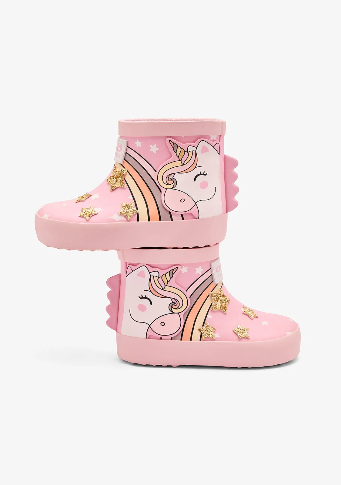Pink Rain Unicorn Boots - Image 3