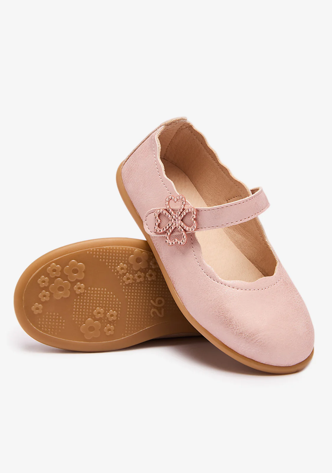 Pink Shine Hearts Ballerina - Image 3