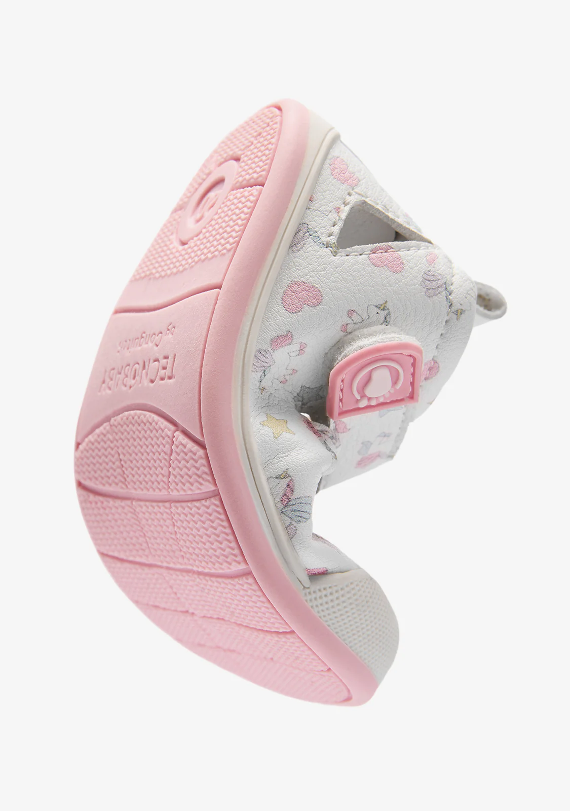Baby Barefoot Sandals with Unicorn Print - Image 3