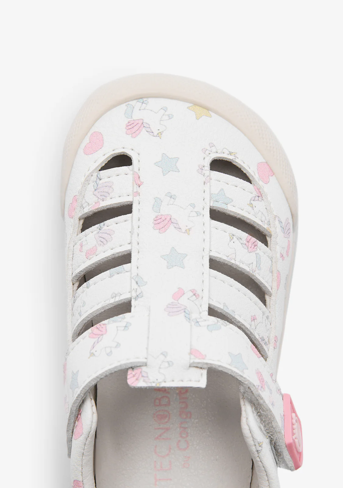 Baby Barefoot Sandals with Unicorn Print - Image 4
