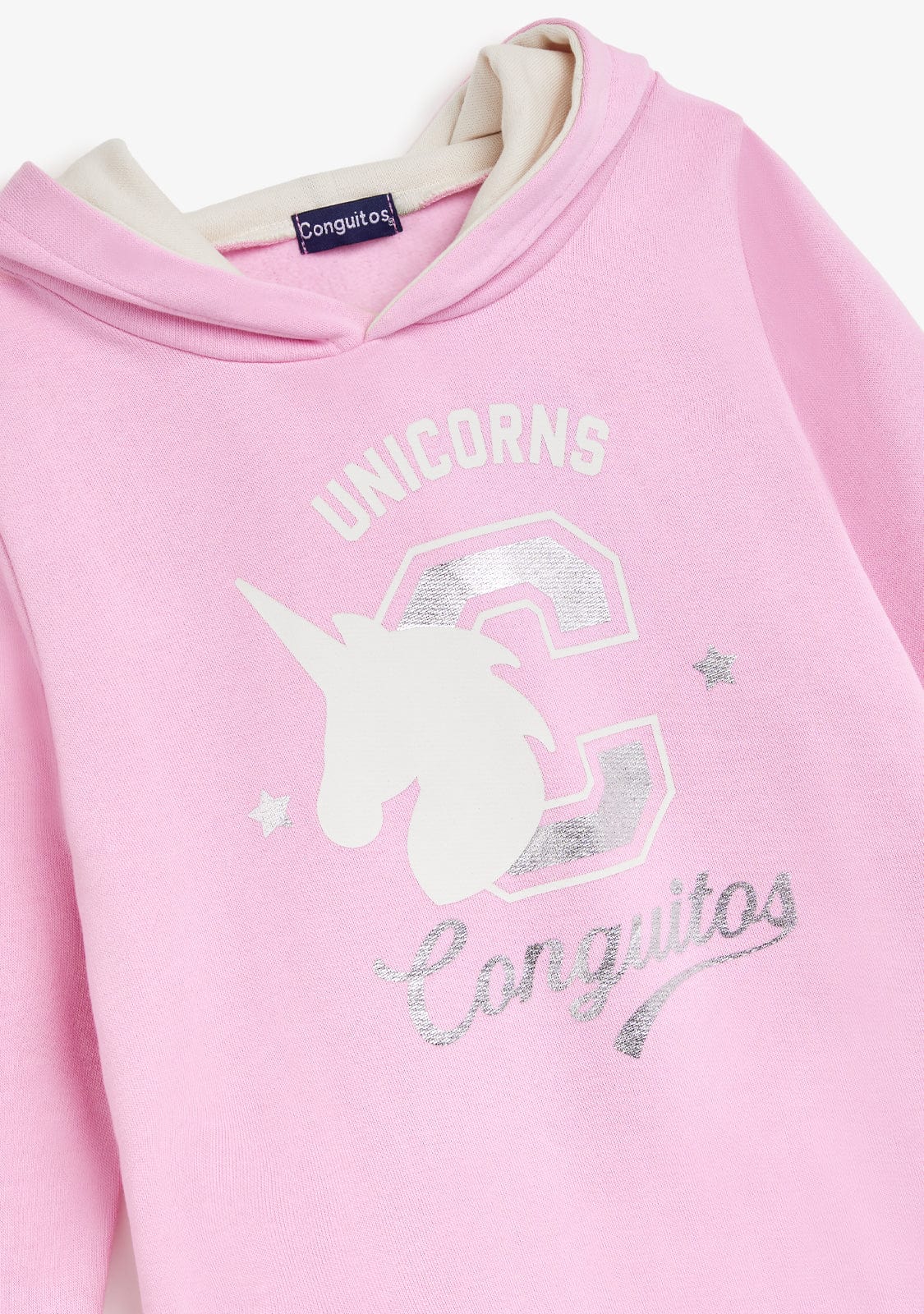 Pink Unicorn Hooded Dress - Image 3