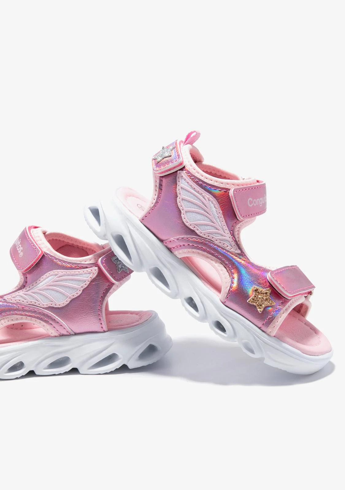 Pink With Lights Sport Sandals - Image 5