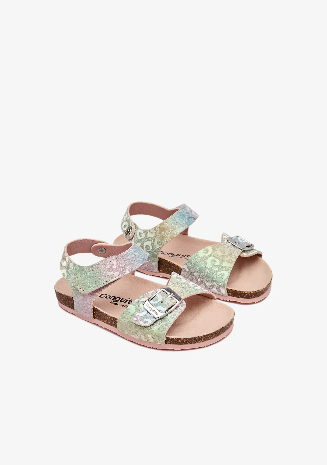 Rainbow Buckle Bio Sandals - Image 2