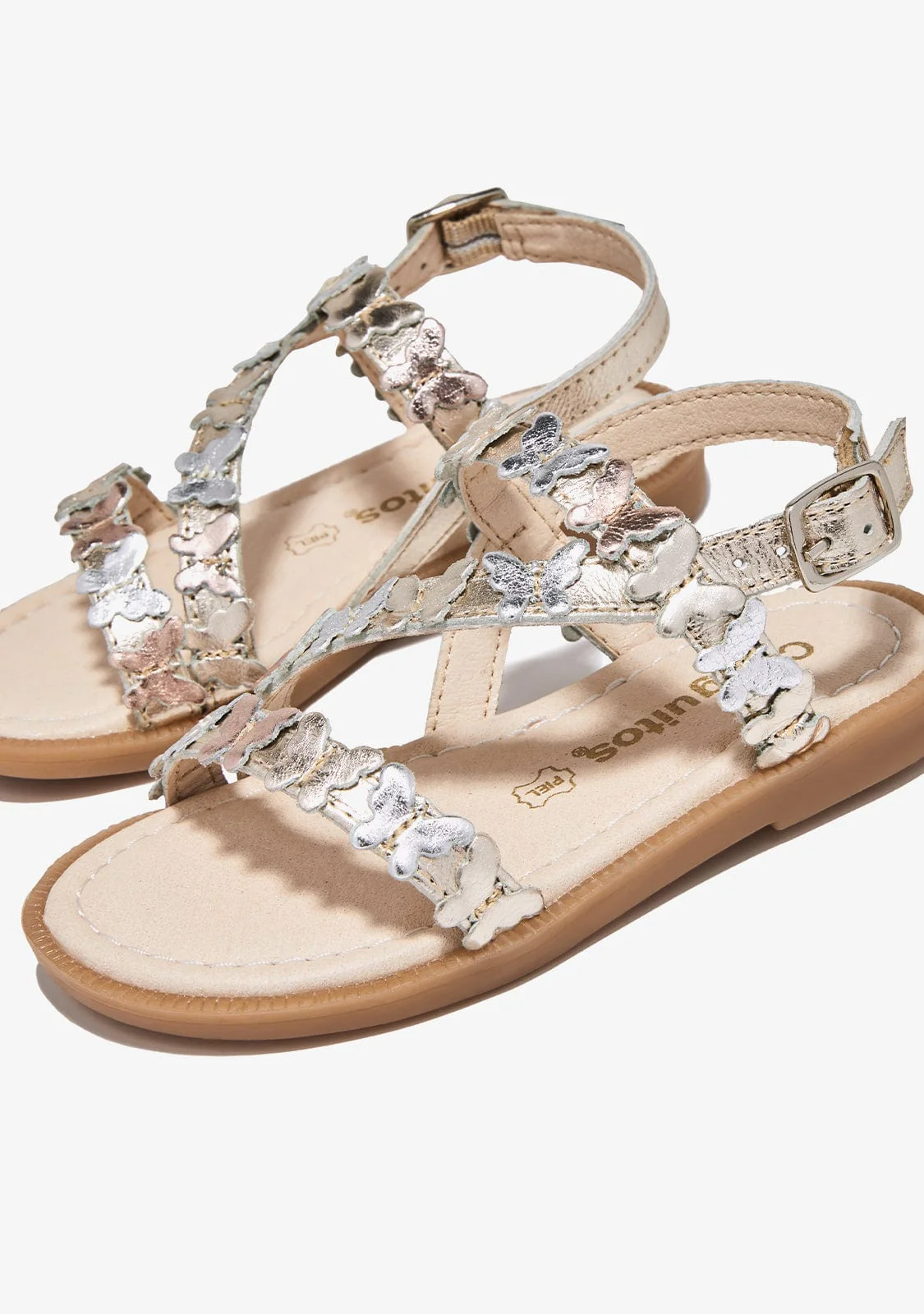 Silver Butterfly Sandals - Image 3