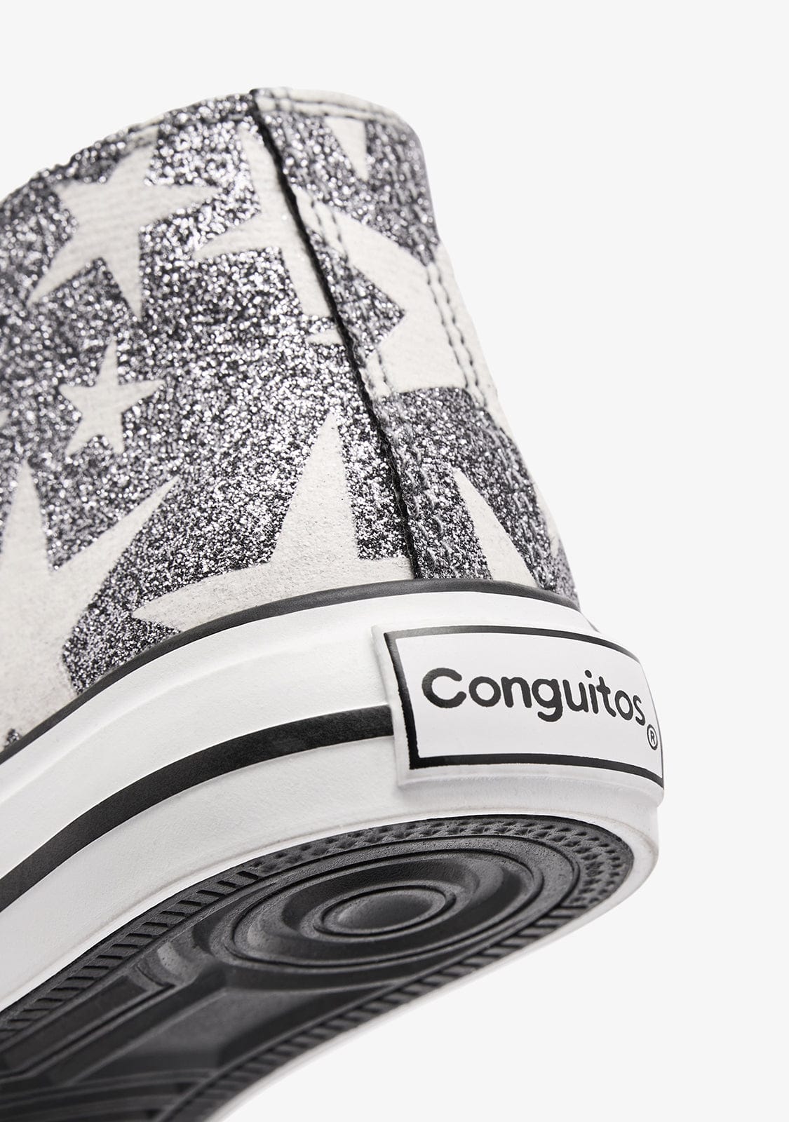 Silver Glows in the Dark High Sneakers - Image 5