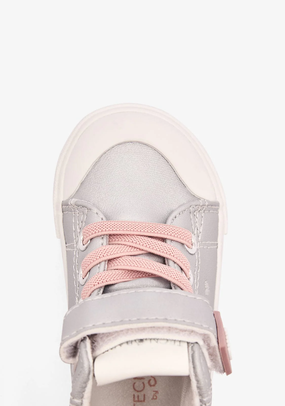 Silver Barefoot Heart High Sneakers - Image 4