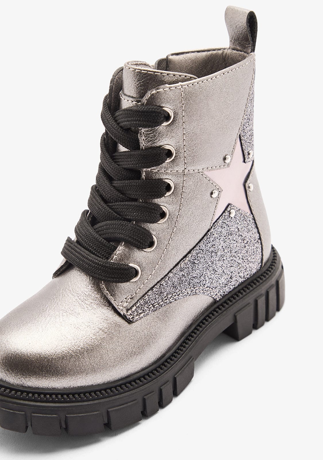 Silver Military Star Boots - Image 4