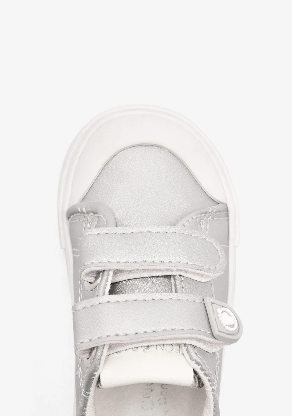 Silver Barefoot Low Double Strap Sneakers - Image 4
