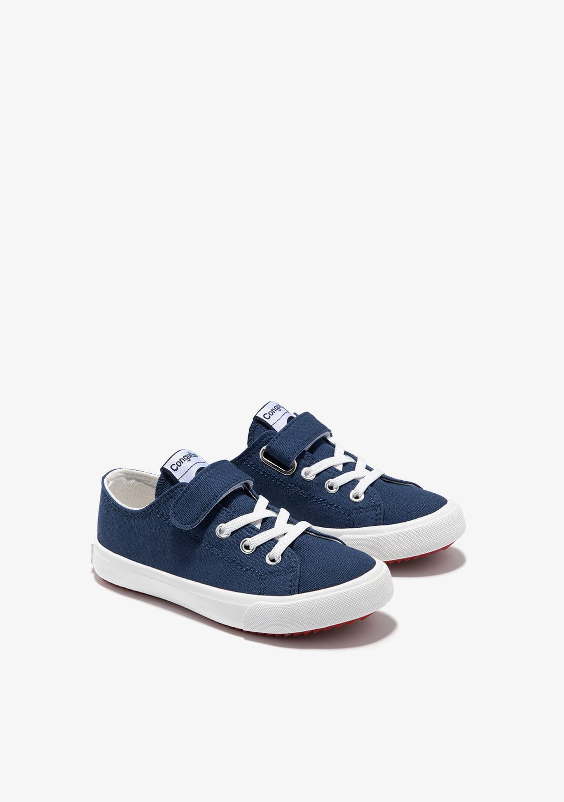 Navy Elastic Laces Sneakers - Image 3