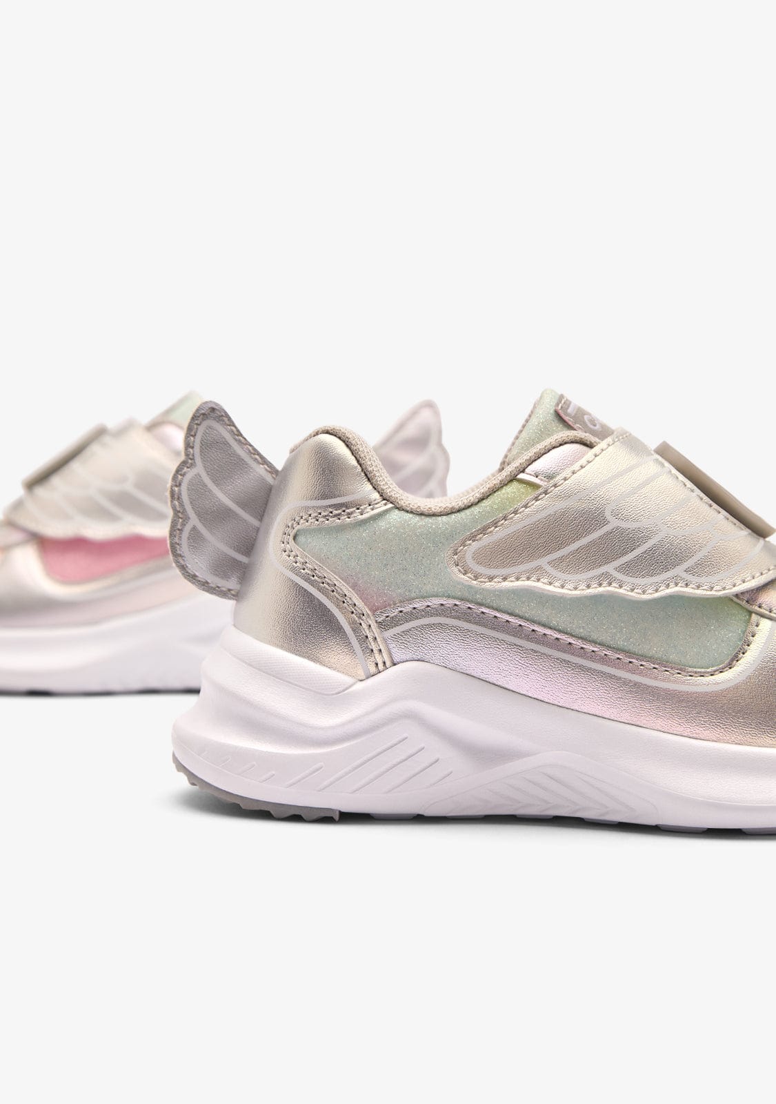 Silver Wings Lights Sneakers - Image 3