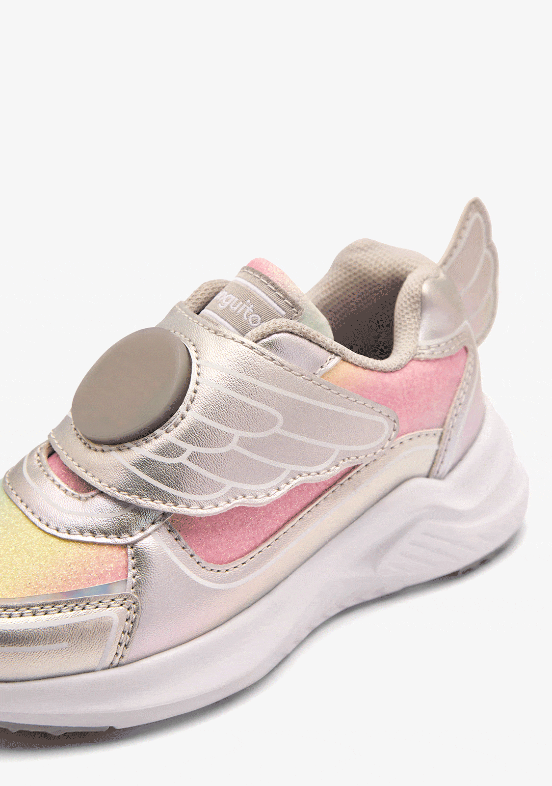 Silver Wings Lights Sneakers - Image 4
