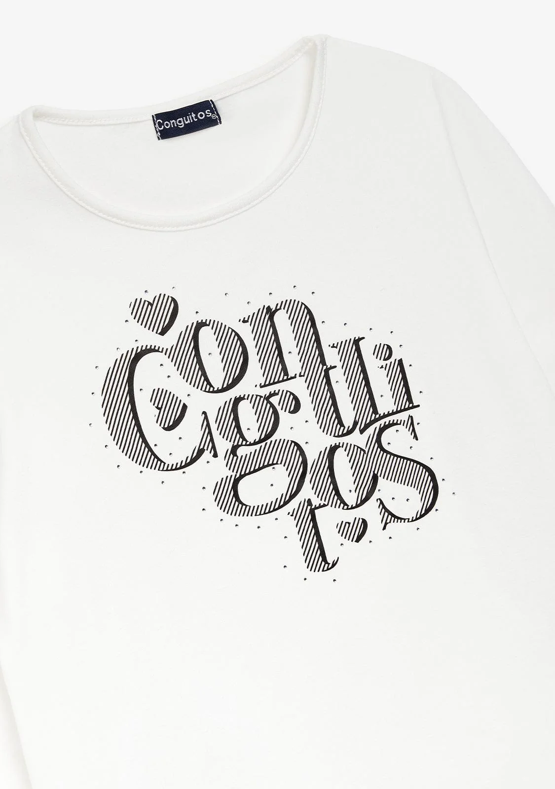 Off White Conguitos Print T-Shirt - Image 3
