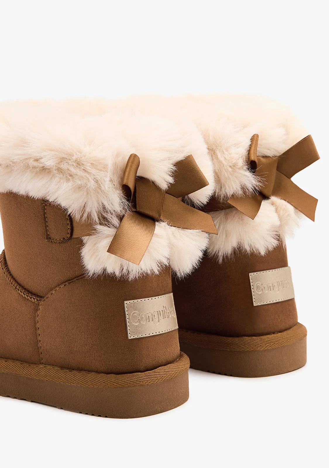 Tan Bow Water Repellent Australian Boots - Image 3
