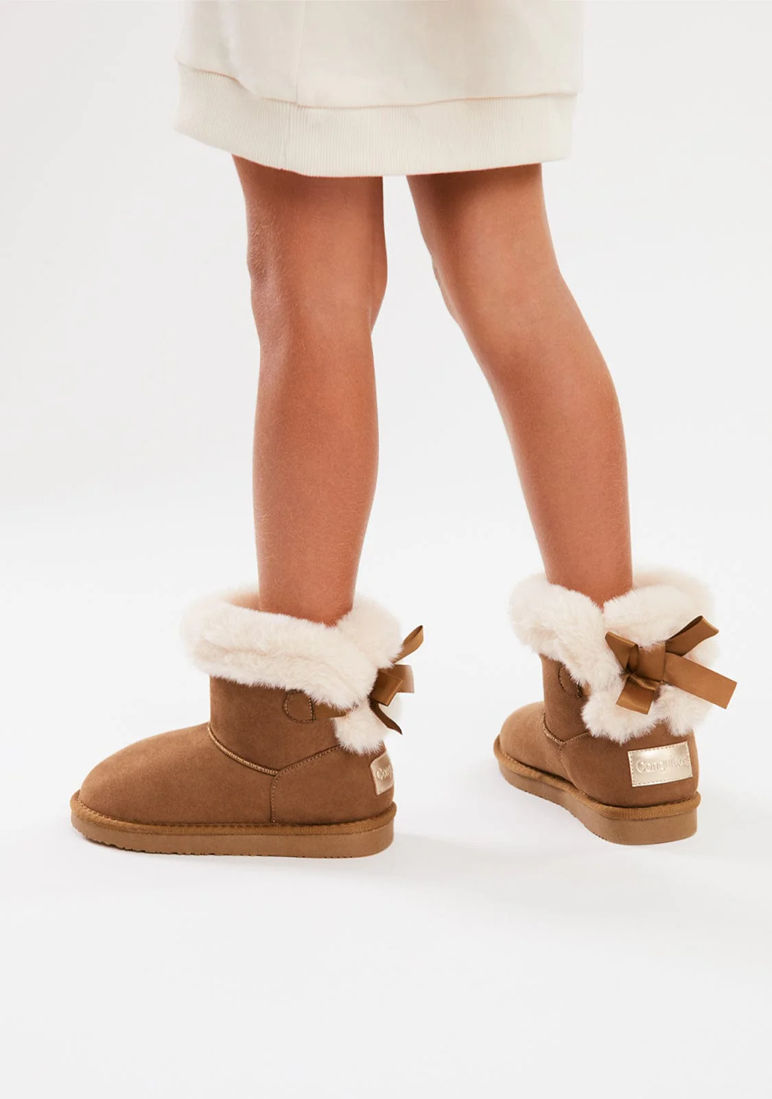 Tan Bow Water Repellent Australian Boots - Image 5